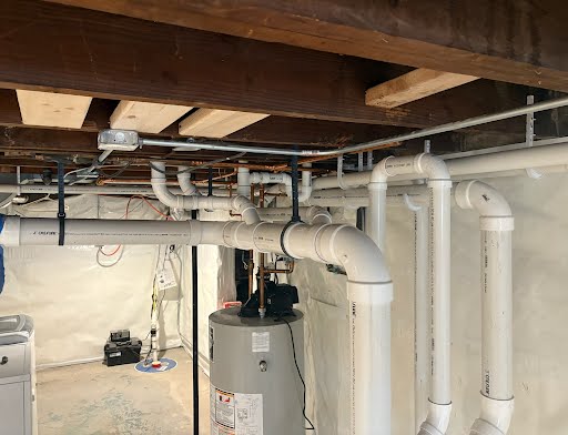 Professional home repiping process