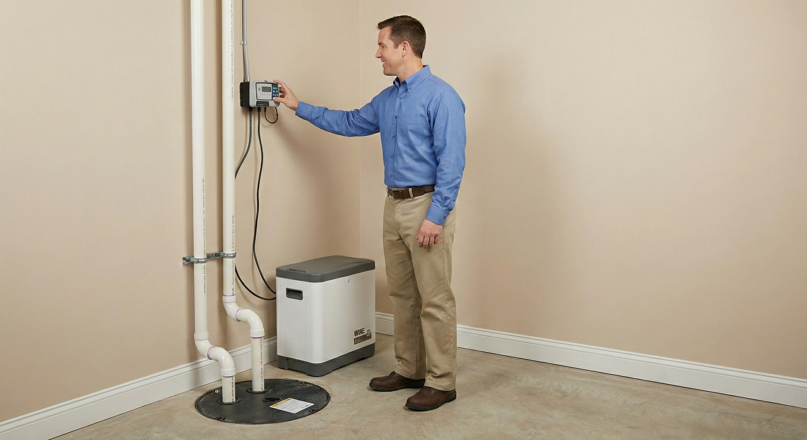 Professional basement drainage and backup prevention services