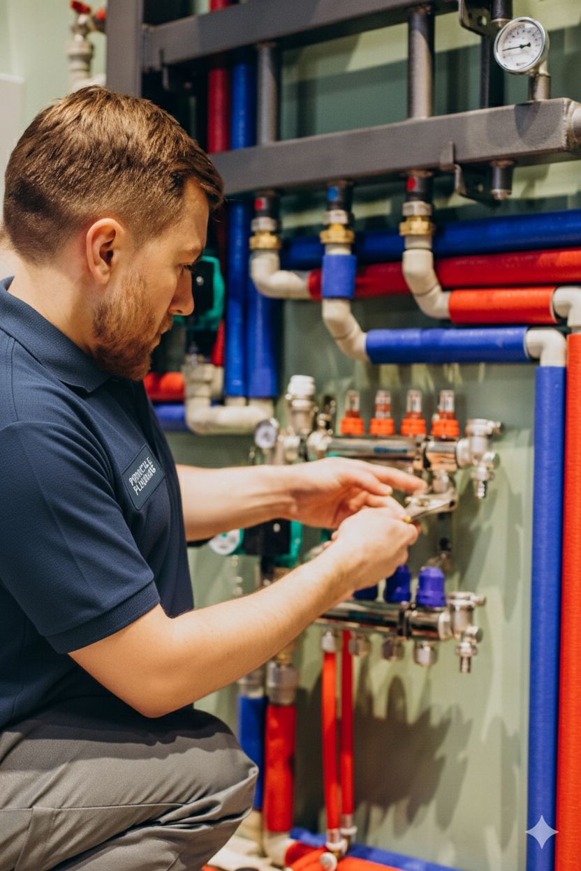 Professional whole-home copper and PEX repiping services